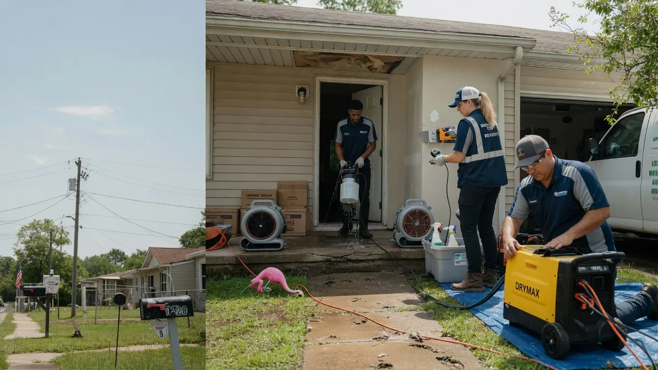Storm Damage Water Removal in Amoret, MO near me
